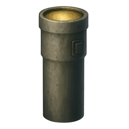 A crafted flashlight